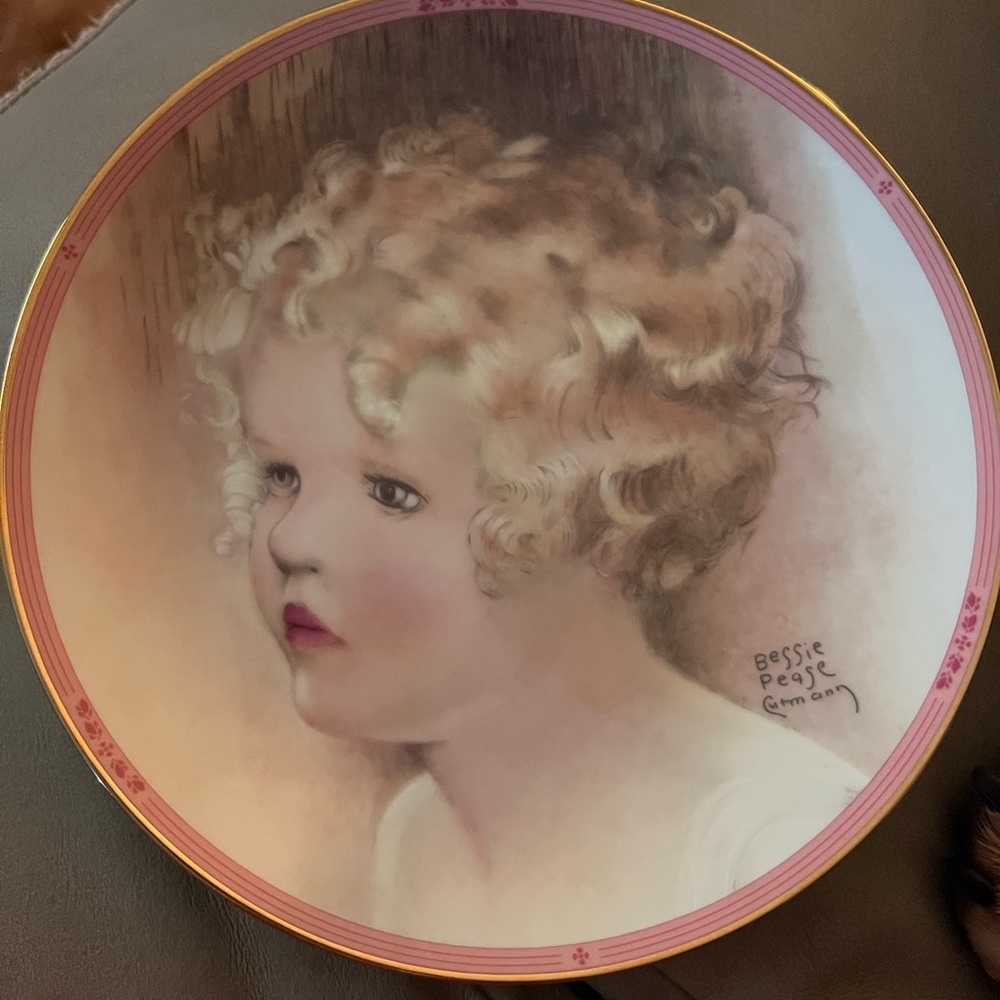 Bessie Pease Germany Decorative Plate